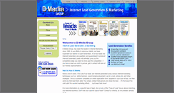 Desktop Screenshot of d-mediagroup.com
